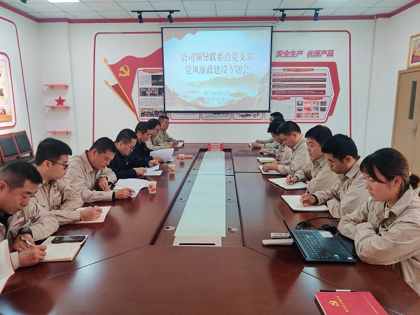 10月16日，公司副總經(jīng)理張安平受邀參加制氣車間黨支部黨風(fēng)廉政建設(shè)工作專題會(huì).jpg